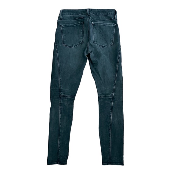 Vince Denim - Vince Seamed Jean Legging in Asphalt Wash Sz 28 high waist black denim